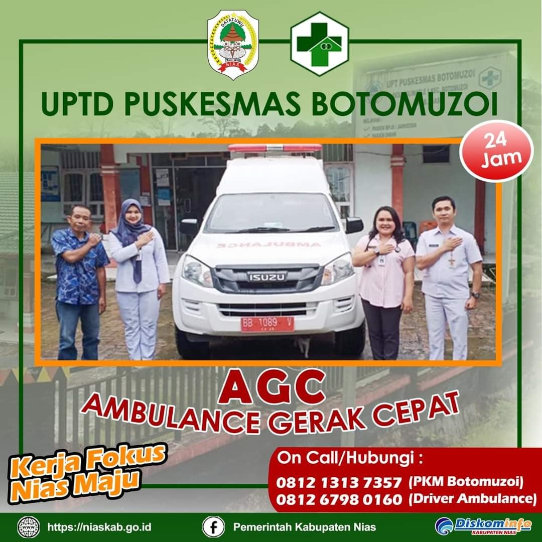 AGC (AMBULANCE GERAK CEPAT) 24 JAM