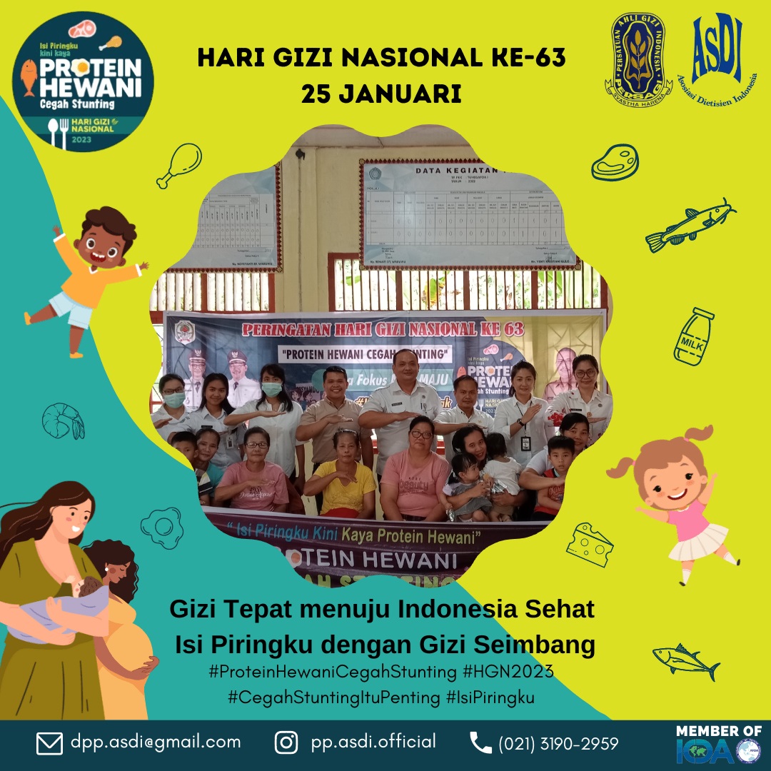 PERINGATAN HARI GIZI NASIONAL KE-63 UPTD PUSKESMAS BOTOMUZOI BERSAMA DINAS KESEHATAN P2KB KAB.NIAS